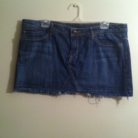 People's Liberation denim skirt