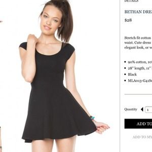 Brandy melville dress