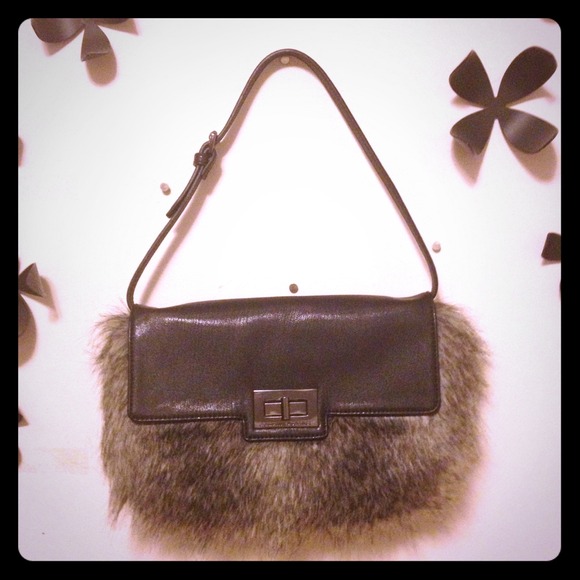 Armani Exchange Fur Purse