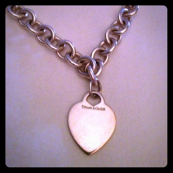 Tiffany & co heart necklace bundle