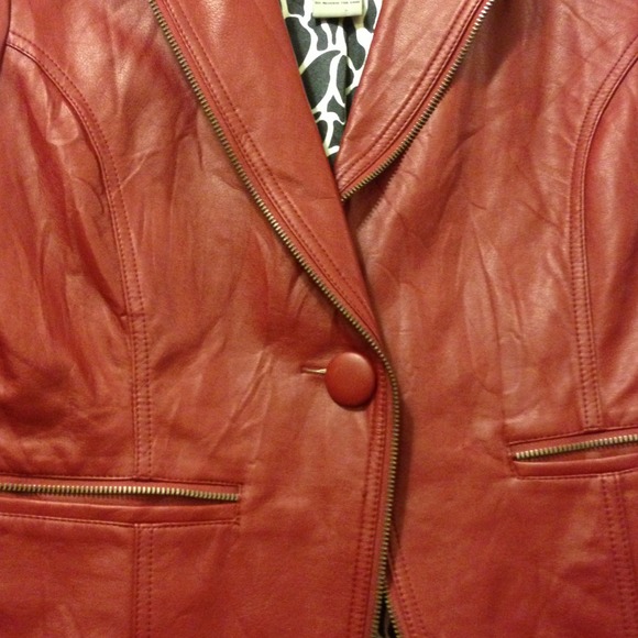Faux leather jacket - Picture 2 of 3