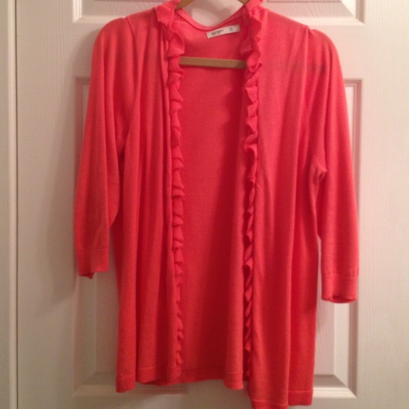 BUNDLE cardigan and color blocked shirt