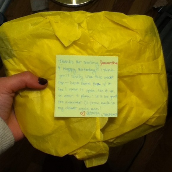 Got your package! @vhickloo