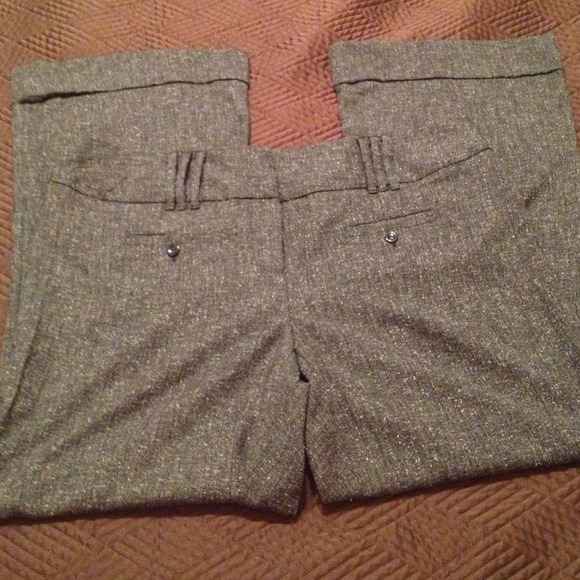 Tweed cuffed dress pants NWOT