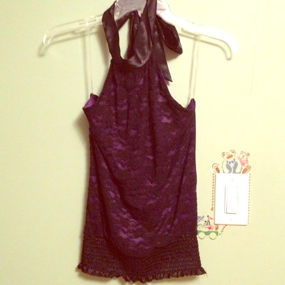 *sold*Lace Halter top