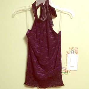 *sold*Lace Halter top