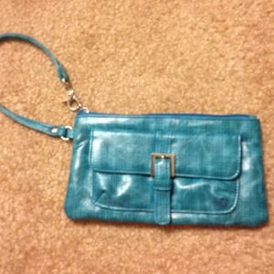 Blue clutch bag. Brand new without tags.