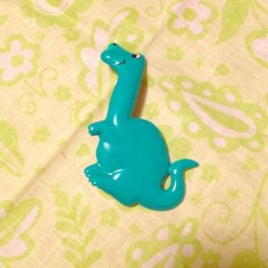 **SOLD** Dinosaur hair clip