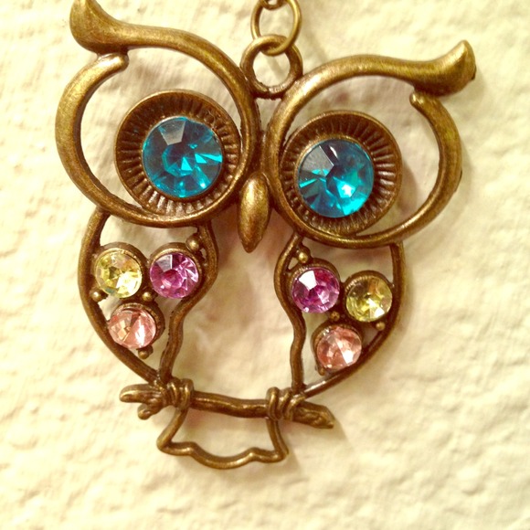 Night owl necklace