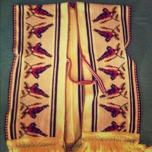 Unique hippie/Native American inspired vest