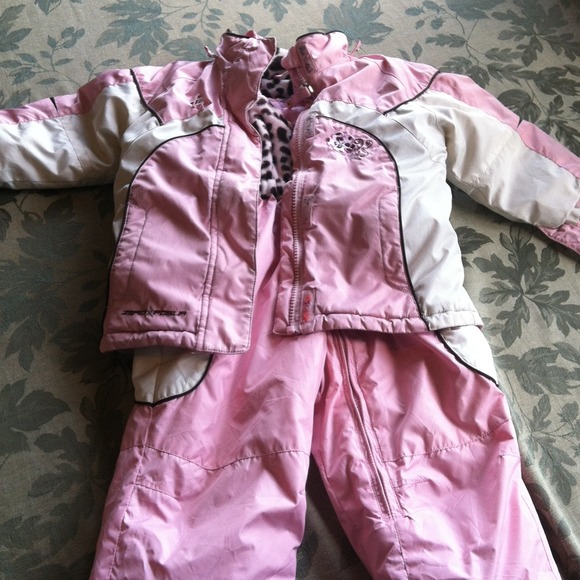 Infant girls snowsuit