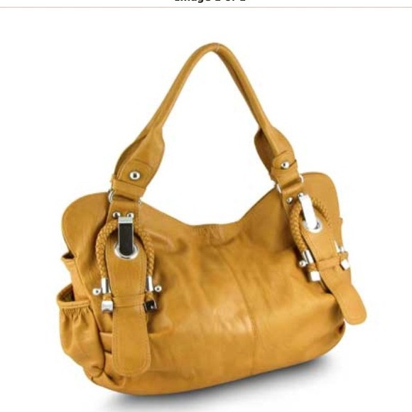 💜SOLD Mustard💜 includes dust bag💜