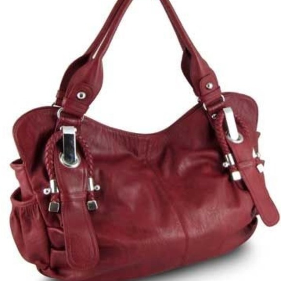 💜Shoulder Handbag💜 Red 💜 includes  dust bag💜