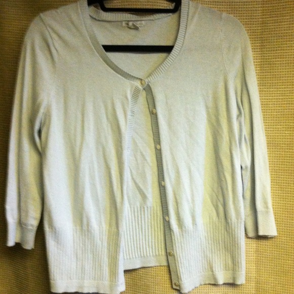 📦SOLD***124. Gap Three Quarter Sleeve Scoop Neck