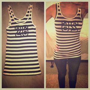 SOLD Victoria's Secret Striped Tank