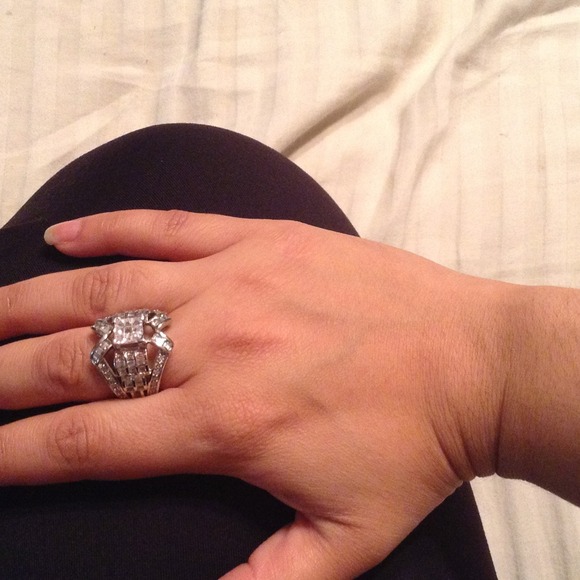 ⬇⬇💟925 silver ring size 6 - Picture 3 of 4