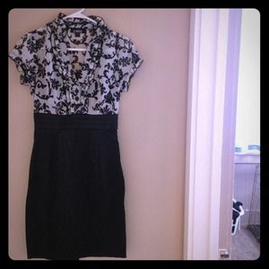 Black and white dress