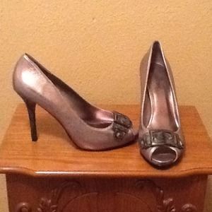 Guess Peep Toe Pumps