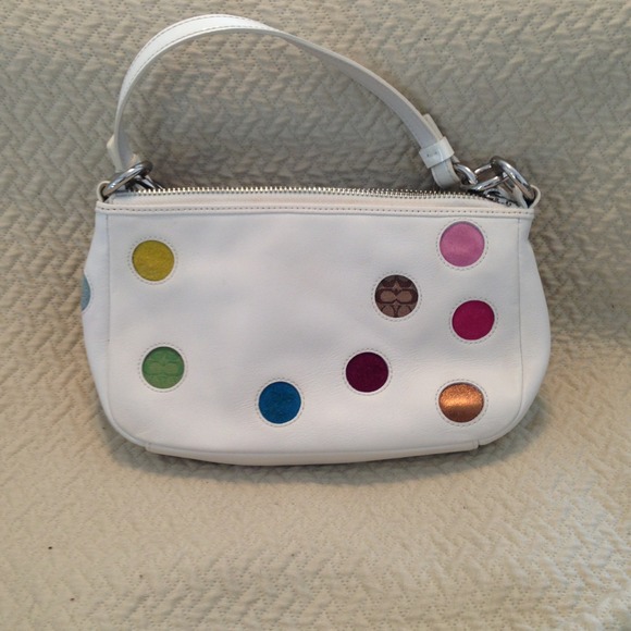 COACH leather handbag