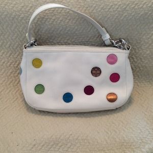 COACH leather handbag