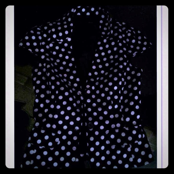 Polka Dot Jacket Size Small