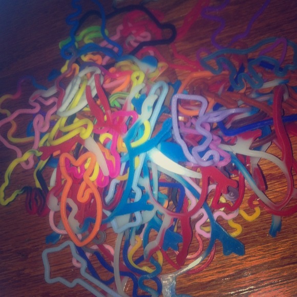 Over 50 Silly Bandz!
