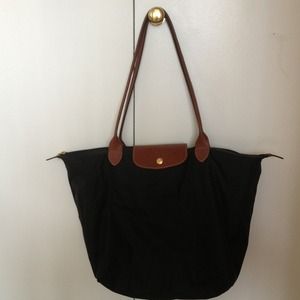 RESERVED Black Longchamp bag!