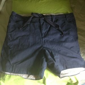 Navy blue shorts