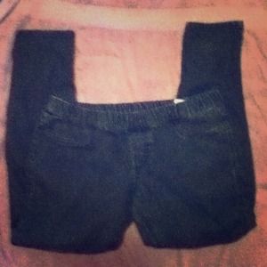 Black Denim Skinny Jeans