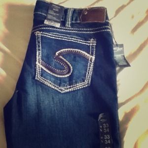 Silver Jeans Suki 33/34