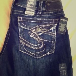 Silver Jeans Suki Surplus  size 33W/34L