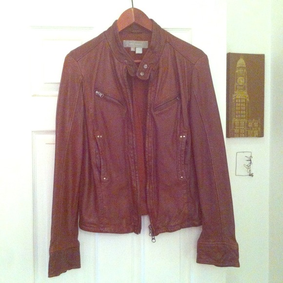 REDUCED - Brown Zara Woman leather jacket