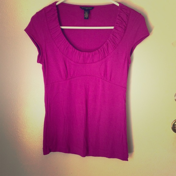 Fuschia pink top