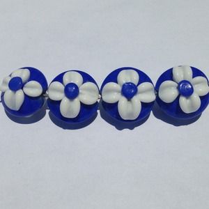 Lampwork Glass Beads Handmade by: Melkysweet