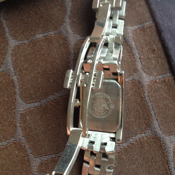 Genuine Longines w pave diamonds watch - Picture 2 of 4