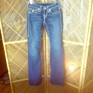 True Religion Joey Super T Straight Leg Jean