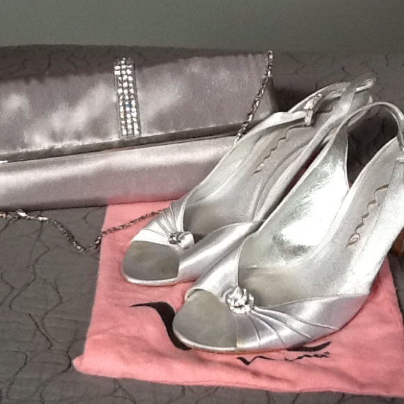 Shoes - Nina shoes and clutch, with original dust bag
