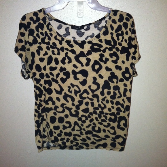 Large, new, leopard print shirt!