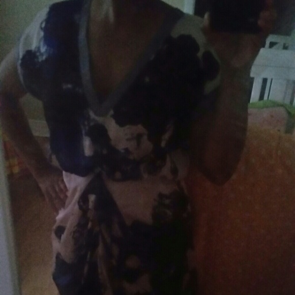 Donated! Dress w cap sleeves-long zipper - Picture 4 of 4