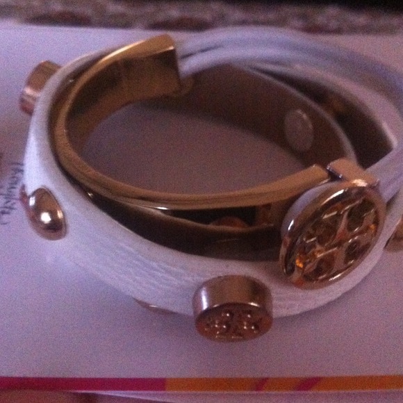 Two TB bracelets white