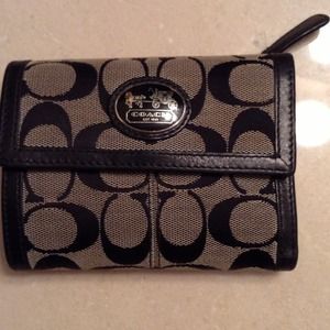 Authentic Coach wallet.
