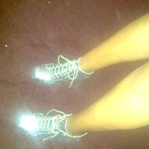 Jeffery Campbell glitter lita boots