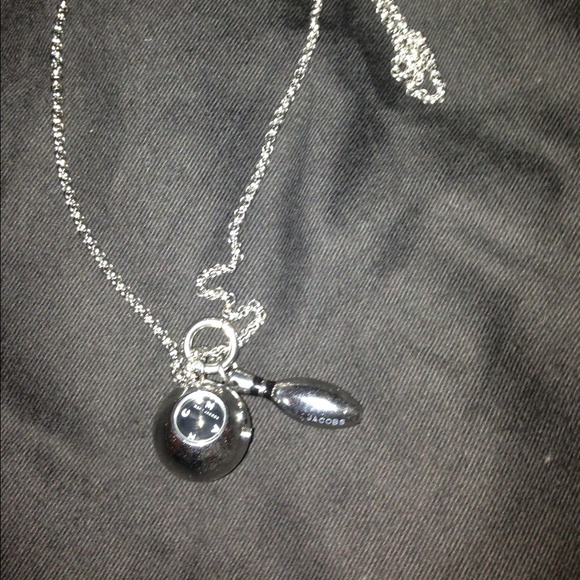 Marc Jacobs Bowling Pin Watch Necklace
