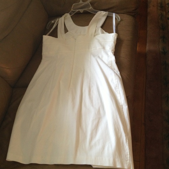 NWOT: Boston Proper White Dress size Med - Picture 3 of 11