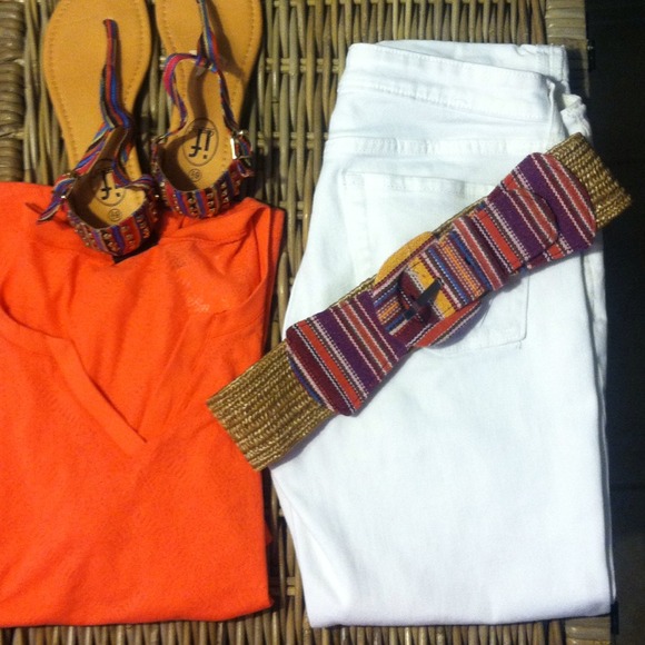 Accessories - Festival style belt! Stretch New Size M/L