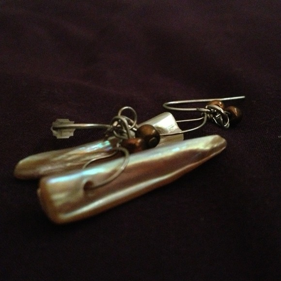 Beaded brown rhines! - Picture 1 of 1