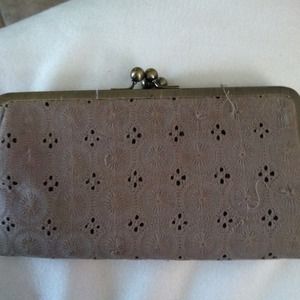 Clutch with wallet