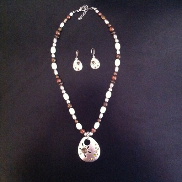 Necklace and Earrings