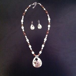 Necklace and Earrings