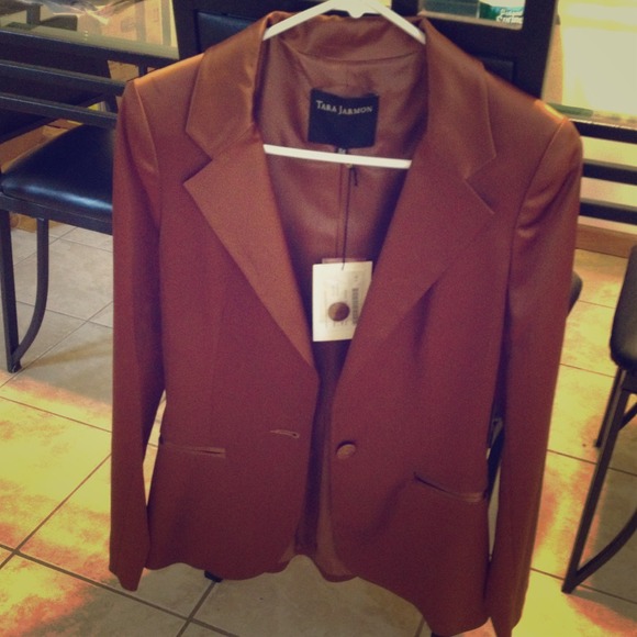 Brand new silk blazer jacket. Tags on DROP PRICE